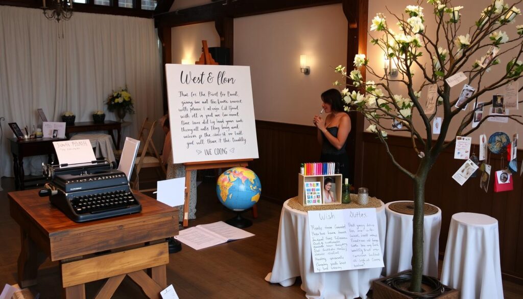 interactive guest book ideas