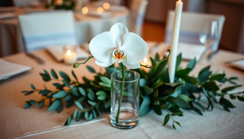 minimalist centerpieces