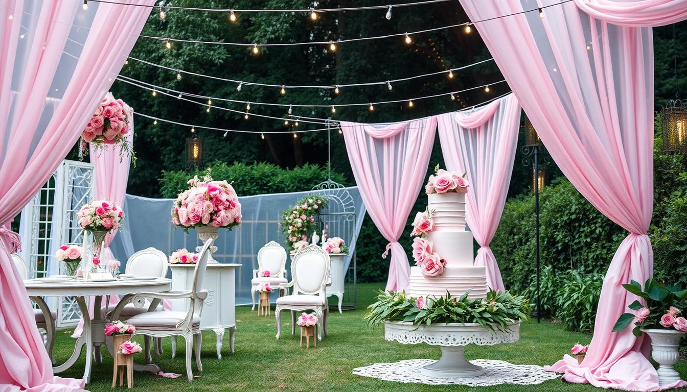 pink wedding inspiration