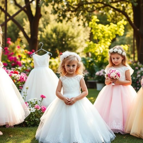 Adorable Flower Girl Dresses