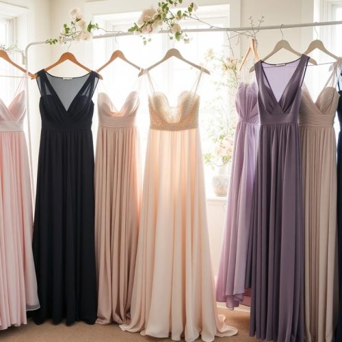 Choosing bridesmaid dresses