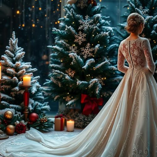 Christmas Wedding Dresses