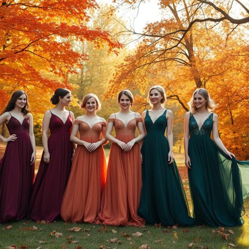 Fall Bridesmaid Dresses