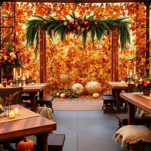 Fall Wedding Decor