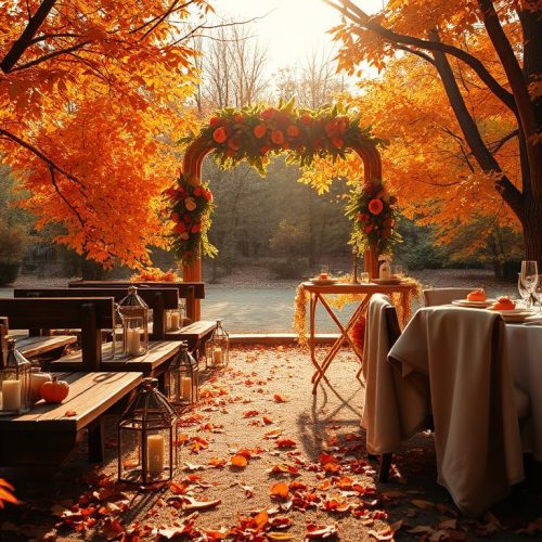 Last Minute Tips For Autumn Wedding