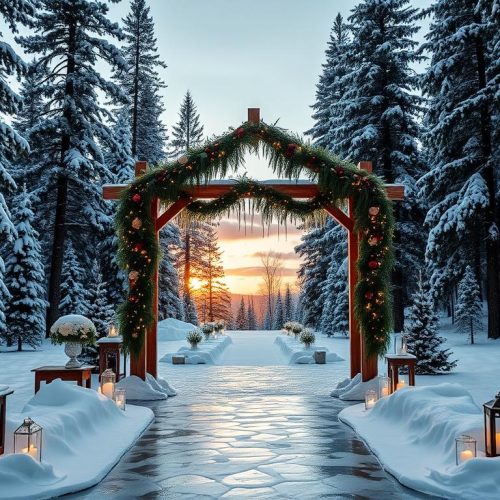 Snowy Winter Wedding Venues