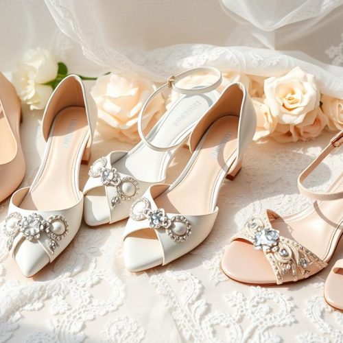 Stylish Wedding Shoes for Brides