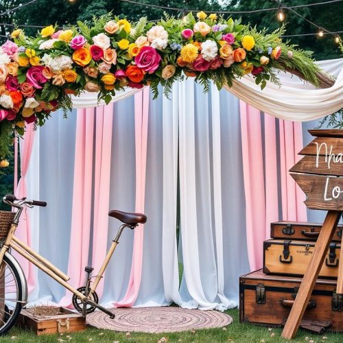 Wedding photo booth ideas