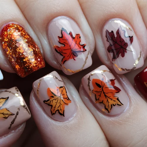 Autumn Nails Art and Designs